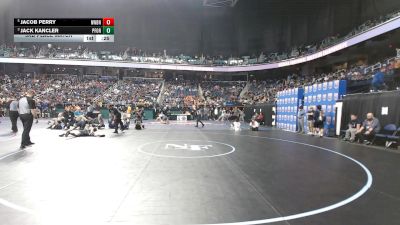 7A 150 lbs 3rd Place Match - Jack Kancler, Pine Forest vs Jacob Perry, New Bern