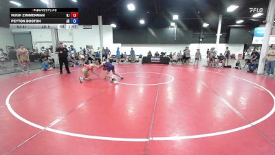 120 lbs Hugh Zimmerman, New Jersey vs Peyton Boston, Arkansas