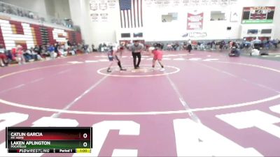 126 lbs Cons. Round 4 - Laken Aplington, Pocatello vs Catlin Garcia, Mt. Home