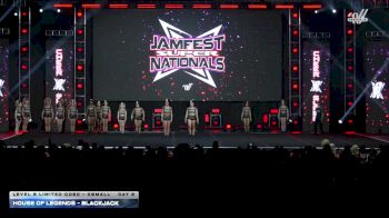 House of Legends - Blackjack [2026 L6 Limited Coed - XSmall DAY 2] 2026 JAMfest Cheer Super Nationals