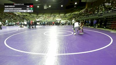 138 lbs Round Of 32 - Gabe Neeley, Yosemite vs Alexander Marquez, Golden Valley