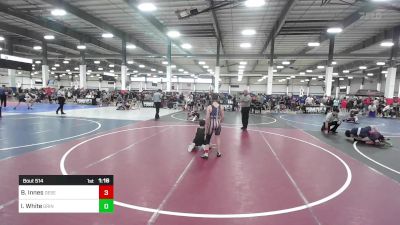 98 lbs Quarterfinal - Brett Innes, Desert Dogs WC vs Ian White, Grindhouse WC