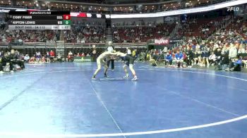 3A-113 lbs Cons. Round 4 - Kipton Lewis, Waverly-Shell Rock vs Coby Fiser, Bondurant-Farrar