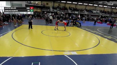 157 lbs Consi Of 16 #2 - Austin Miller, Cranston West vs Carlito Fluette, Exeter/West Greenwich