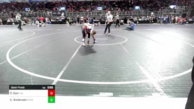 93.9-102.5 lbs Semifinal - Paezlie Kerr, Tuttle Wrestling vs Ella Anderson, Charlies Angels (IL)