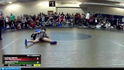 70 lbs Champ. Round 3 - Lucas Pipito, Delta Wrestling Club Inc. vs Graham Pyle, East Noble TUF