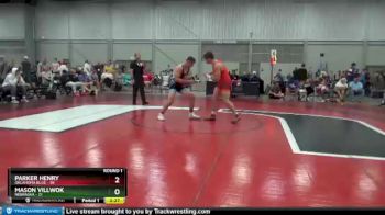 195 lbs Round 1 (8 Team) - Parker Henry, Oklahoma Blue vs Mason Villwok, Nebraska