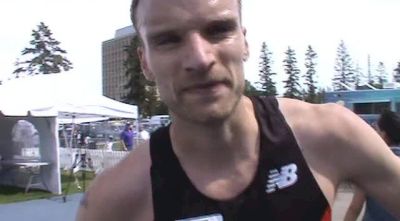 Chris Winter trying to rebound after making World team for steeplechase but pushes past race at Edmonton International Track Classic