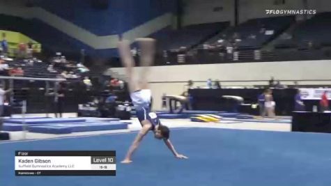 Kaden Gibson - Floor, Suffield Gymnastics Academy LLC - 2021 USA Gymnastics Development Program National Championships