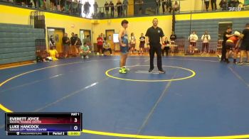 175 lbs 2nd Place Match - Everett Joyce, Wichita Training Center vs Luke Hancock, Kansas City Training Center