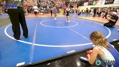 120 lbs Rr Rnd 1 - Josh Hutcheson, Wagoner Takedown Club vs Beau Hazelwood, Raw Wrestling Club