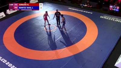 74 kg Quarterfinal - Kyle Dake, USA vs Angel Cortes, PAN