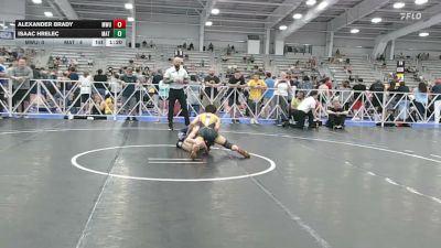 113 lbs Rr Rnd 1 - Alexander Brady, MetroWest United Storm - HSB vs Isaac Hrelec, Mat Warriors White HS - HSB