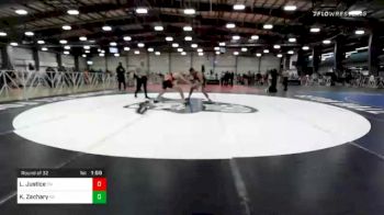 182 lbs Prelims - Luke Justice, TN vs Keno Zachary, NY