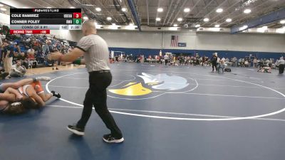 165 lbs Consi Of 8 #1 - Cole Ramirez, Coast Guard vs Conner Foley, Roger Williams