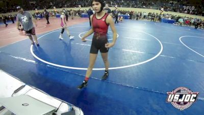 100 lbs Consi Of 8 #2 - Lillian Lopez, SEO Wrestling Club vs Katelynn Dockery, Legacy Wrestling Club