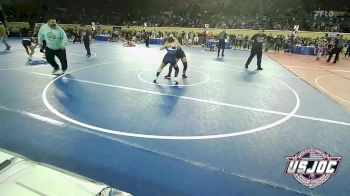 120 lbs Consi Of 16 #2 - Desten Pierce, Standfast vs Madison Ricalde, Del City Little League