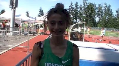 Alexi Pappas makes a huge splash into the 1500m with her OTC debut at 2013 Harry Jerome Meet
