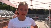 Brianne Theisen saving the rest of it for Russia at 2013 Harry Jerome Meet