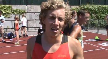[@Charles Philibert-Thiboutot] looking for that last little something in the final stretch at 2013 Harry Jerome Meet