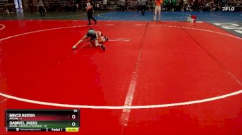 70 lbs Placement (4 Team) - Gabriel Jasso, Dassel-Cokato-Litchfield vs Bryce Reiter, Rocori