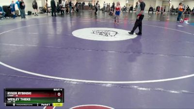 115 lbs Placement (4 Team) - Wesley Thieke, LSH vs Ryker Rybinski, Canby