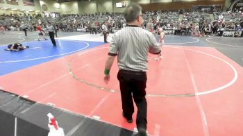 72 lbs Rr Rnd 4 - Kaitlyn Crow, Gladiator Wrestling vs Brooklyn Young, Small Town Grims