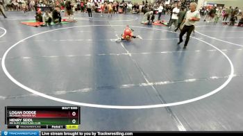 77 lbs Cons. Semi - Logan Dodge, Michigan Premier WC vs Henry Seidl, MN Elite Wrestling Club