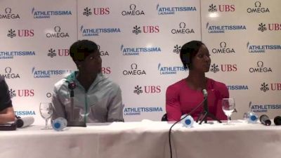 Kimberlyn Duncan is open to running the 4x100 in Moscow