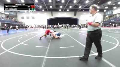 197 lbs Champ. Round 1 - Jett MCcauley, Keiser University vs Elias Corona, Southern Oregon