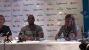 Tyson Gay catches reporter rephrasing question
