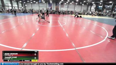 120 lbs Rd# 6- 9:00am Saturday Final Pool - Jesse Denegri, M2TC Blue vs Tanner Kane, PA Silver