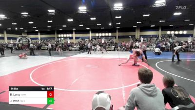 144 lbs Round Of 64 - Brennen Long, Tomahawk vs Jayce Wolf, Caldwell HS