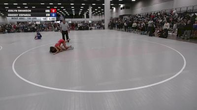 105 lbs Champ. Rd Of 32 - Joslyn Swanson, Iowa vs Odessy Esparza, Best Trained Wrestling