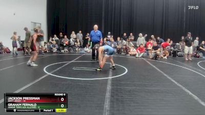 88 lbs Round 6 (8 Team) - Jackson Pressman, Dirty Jersey vs Graham Fernald, Junior Terps USA Allstars