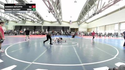 73 lbs Rr Rnd 5 - Dominick DeFilippis, Yale Street vs Russell Maloney, Warhawks Wrestling Inc. ES