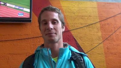 Derek Drouin never saw someone attempt a WR jump before today