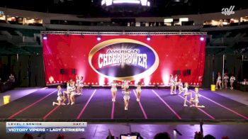 Victory Vipers - Lady Strikers [2026 L1 Senior Day 1] 2026 Cheer Power Trenton Showdown