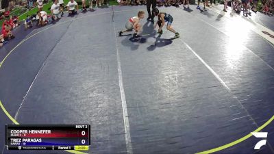 70 lbs Round 1 (8 Team) - Cooper Hennefer, Idaho 2 vs Trez Paragas, Hawaii