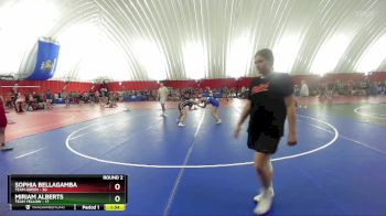 140 lbs Round 2 (6 Team) - Sophia Bellagamba, Team Green vs Miriam Alberts, Team Yellow