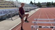 MATT HUGHES: Technique | Extension Drill over Hurdles for Steeplers