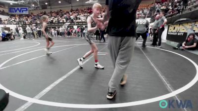 76 lbs Consolation - Tillman Smith, Redskins Wrestling Club vs Paisley Jones, Tecumseh Youth Wrestling