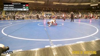 66 lbs Final - Kyara Barral, Lawc vs Quinn Cannici, Cordoba Trained