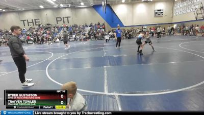 100 lbs Semifinal - Ryder Gustafson, Sons Of Atlas Wrestling Club vs Trayven Towler, Stallions Wrestling Club