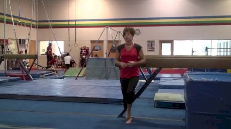 Mountain Climber Front Layout on Beam part 2