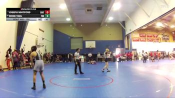 126 lbs Cons. Round 4 - Joseph Whitford, Santiago (Corona) vs Ernie Vigil, Pioneer