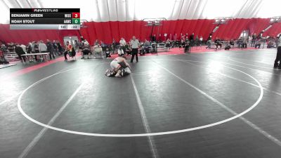 16U Boys - 190 lbs Cons. Semis - Benjamin Green, Wisconsin vs Noah Stout, Alber Athletics Wrestling Club