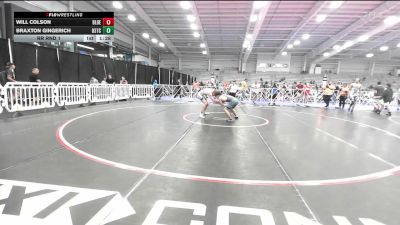 145 lbs Rr Rnd 1 - Will Colson, Blue Shell Wrestling Club vs Braxton Gingerich, D3 Training Center
