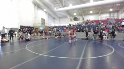 39 lbs Cons. Semi - Logan Jensen, Westlake vs Evangelina Garcia, Stallions Wrestling Club