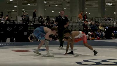 61 kg Champ. Rd Of 64 - Justyce Zuniga, SilvaBack Training Center vs Dylan Duvernay, Ranger Wrestling Club